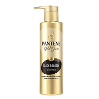 Pantene Gold Black Glossy Shampoo 125ml